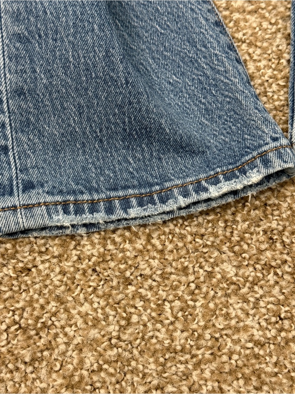 Levi's 501 Classic Blue Denim Jeans 28 - Picture 8 of 10